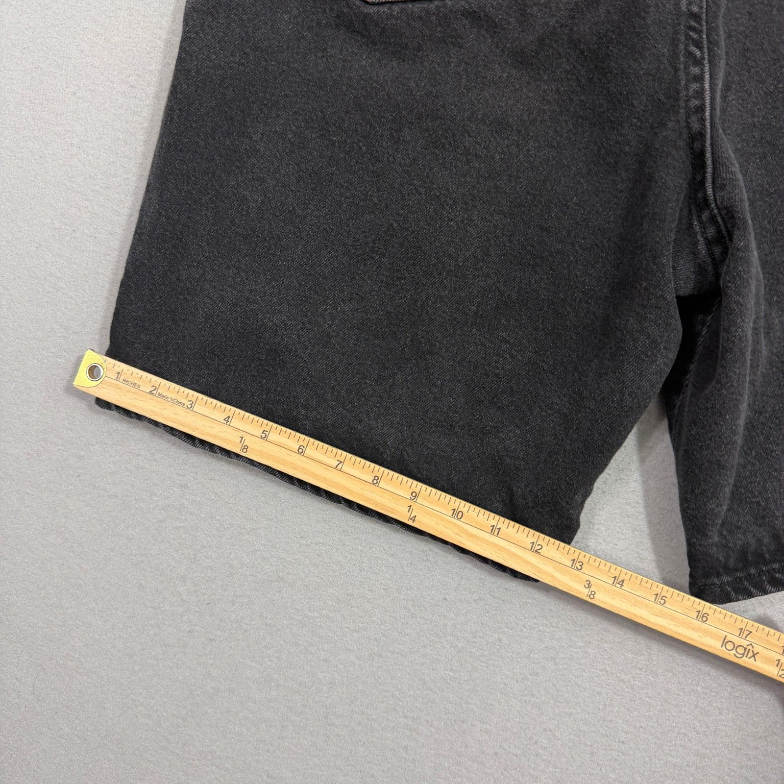Wrangler Vintage Wrangler Jean Shorts Men's 38 Black 10" Inseam Jorts Size US 38 / EU 54 - 7 Thumbnail