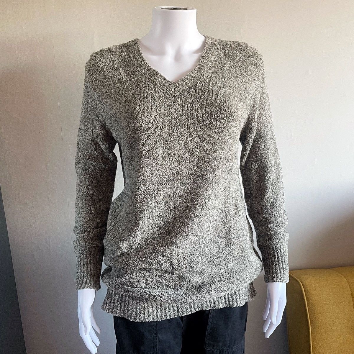 Other Max Mara Mainline Chunky V Neck Jumper Size US M / EU 48-50 / 2 - 1 Thumbnail