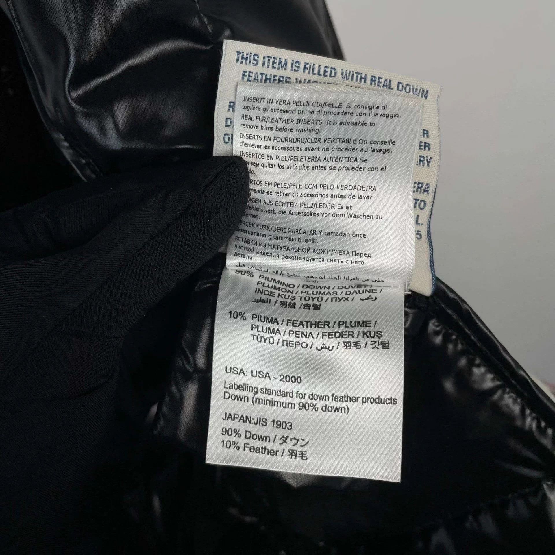 Moncler Moncler down jacket Size 1 Black Size S / US 4 / IT 40 - 9 Thumbnail