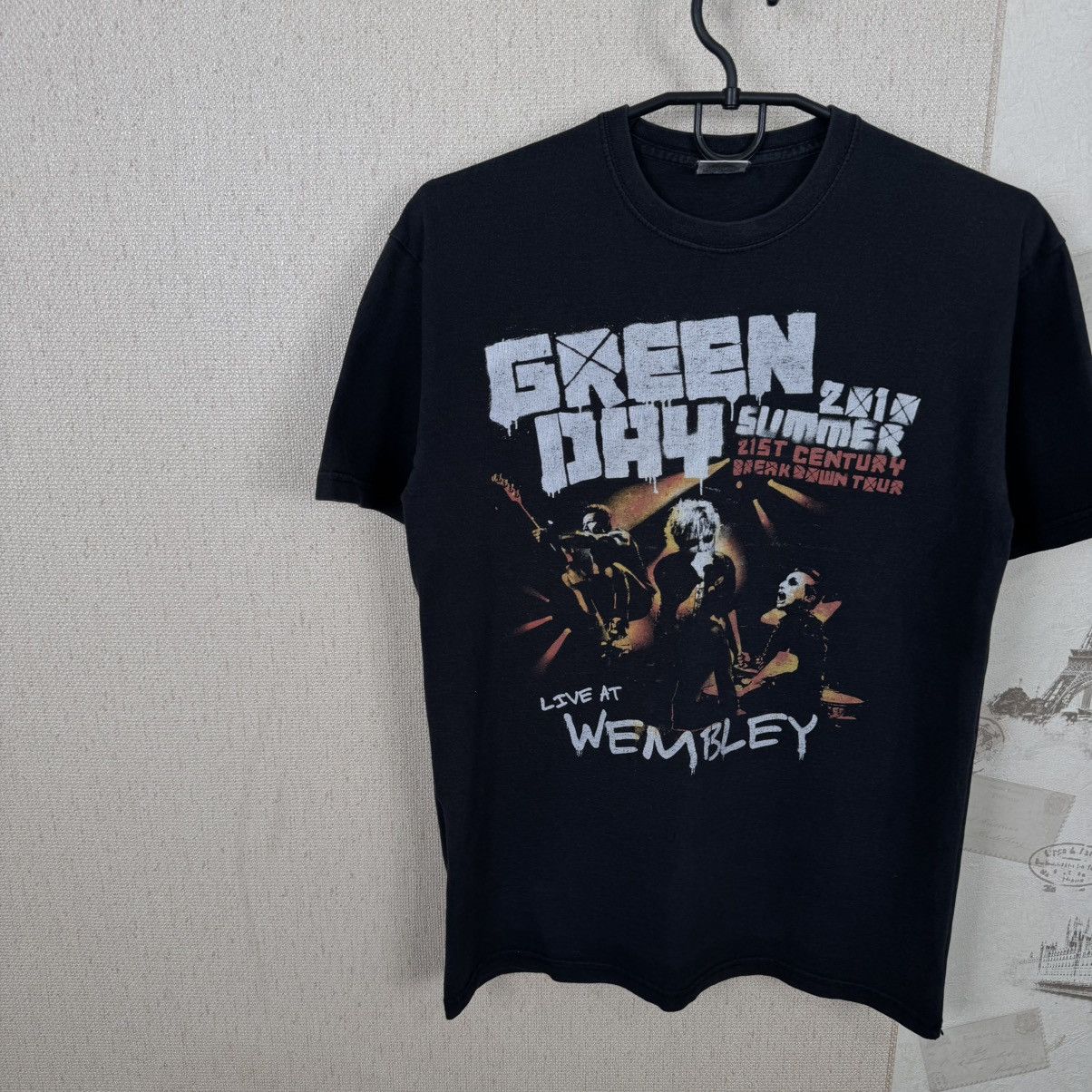 Other Vintage Green Day T shirt 2010 Rock Summer Breakdown Sz S Size US S / EU 44-46 / 1 - 3 Thumbnail