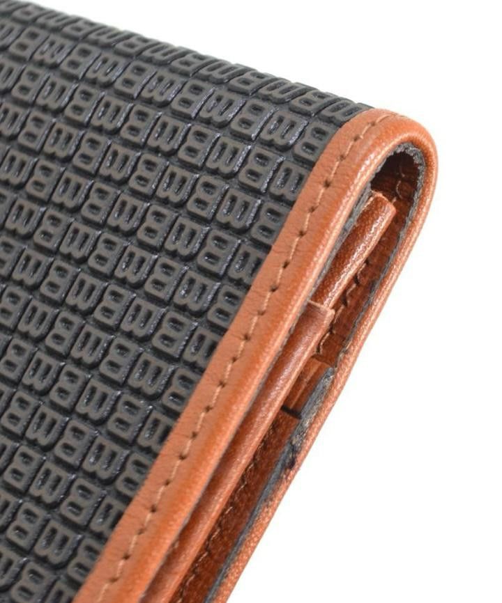 Bally × Designer BALLY MEN'S BIFOLD MONOGRAM LONG WALLET Size ONE SIZE - 7 Thumbnail