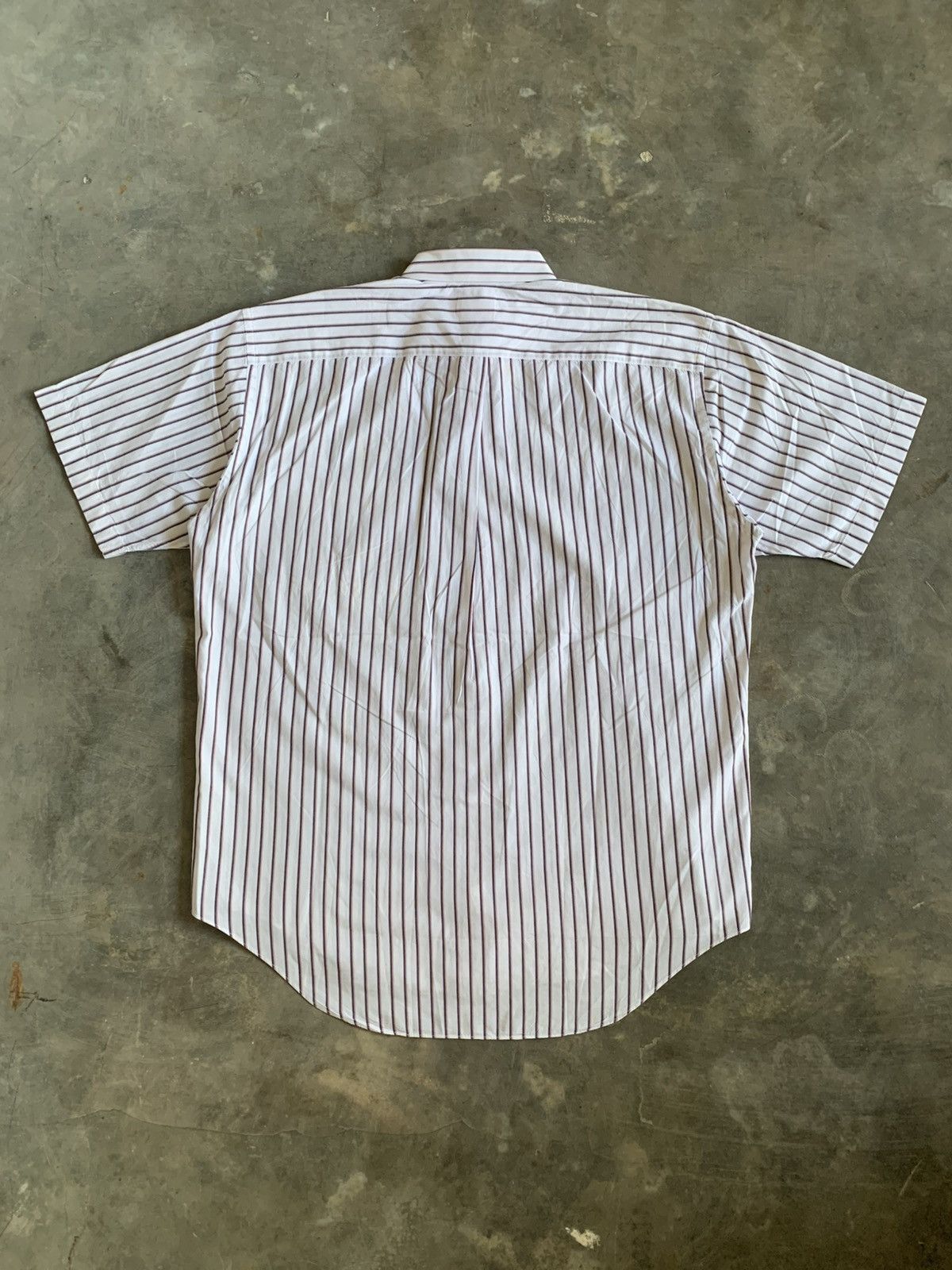 Issey Miyake 💥LAST SALE💥Issey Miyake Striped Shirt Japan Size US L / EU 52-54 / 3 - 9 Thumbnail