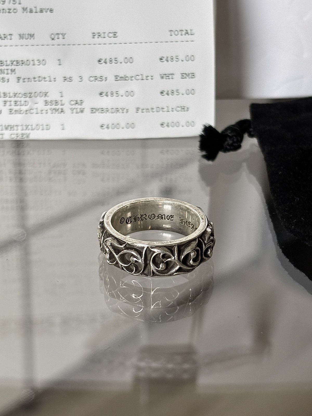 Chrome Hearts ST BARTS ETERNITY VINE RING Size ONE SIZE - 6 Thumbnail