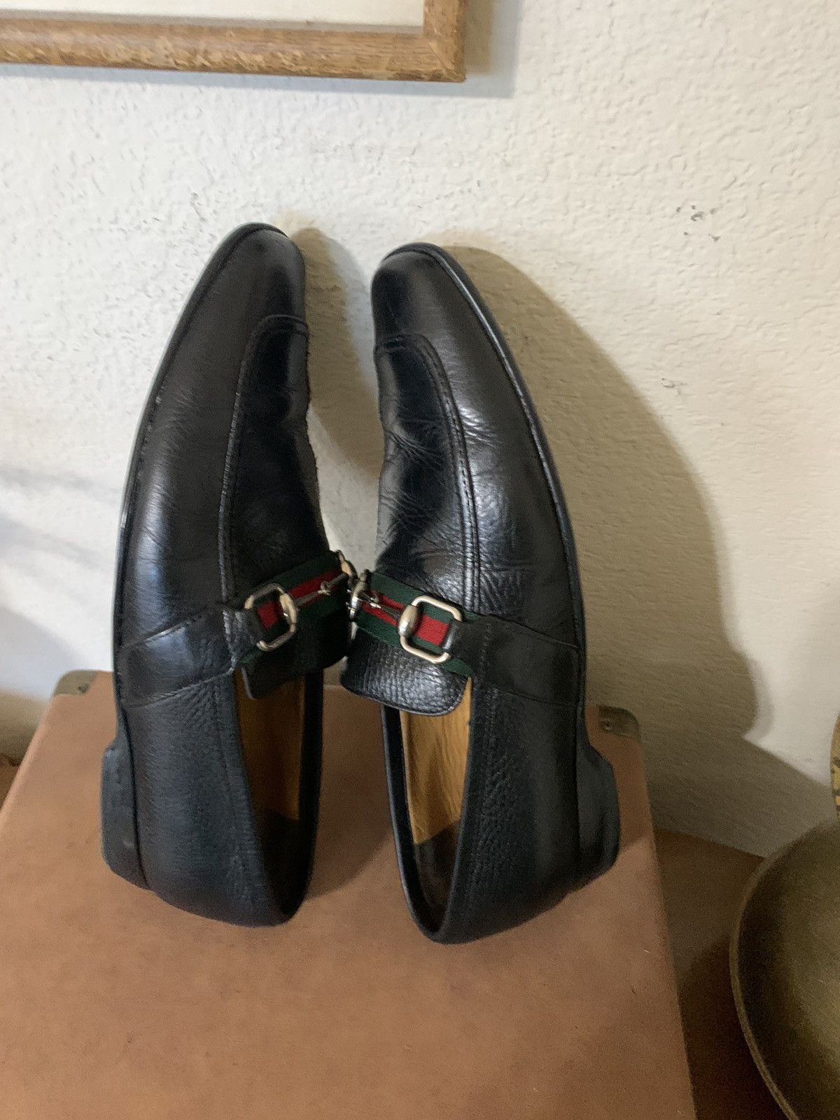 Gucci MOCA Pel S. Gomma Dollar loafers Size US 10 / EU 43 - 10 Thumbnail