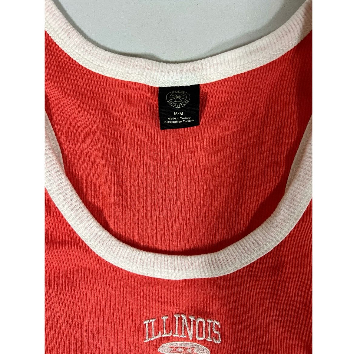 Urban Outfitters ‘Illinois Sports’ Graphic Tank Top Shirt Cami Tee Size M 🏈✨ Size M / US 6-8 / IT 42-44 - 3 Thumbnail