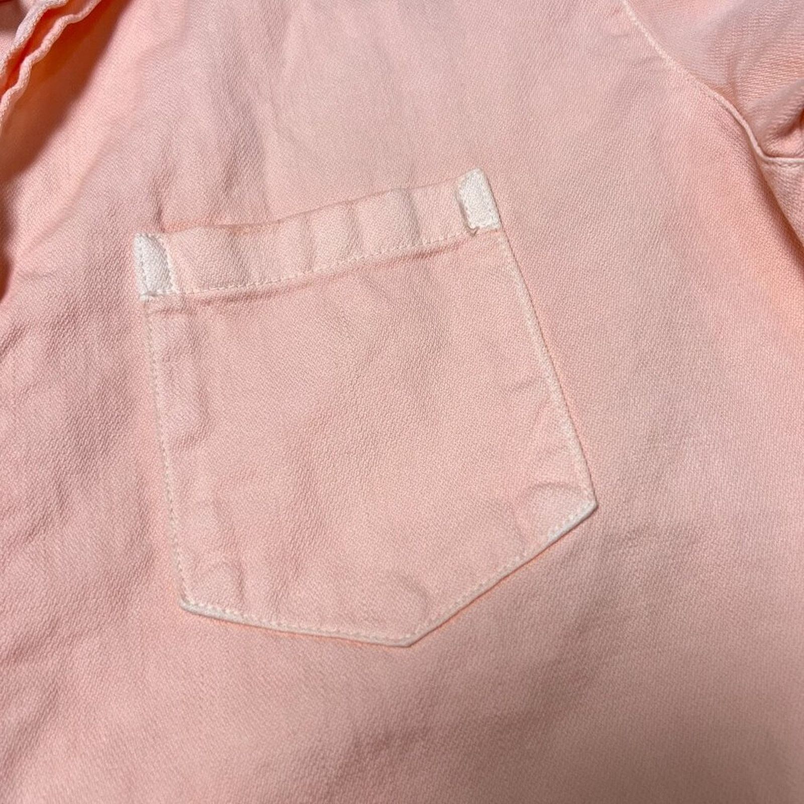 Frank & Eileen Frank & Eileen Mary Denim Shirtdress XXS Peach Pink Size XXS / US 00 / IT 34 - 9 Thumbnail