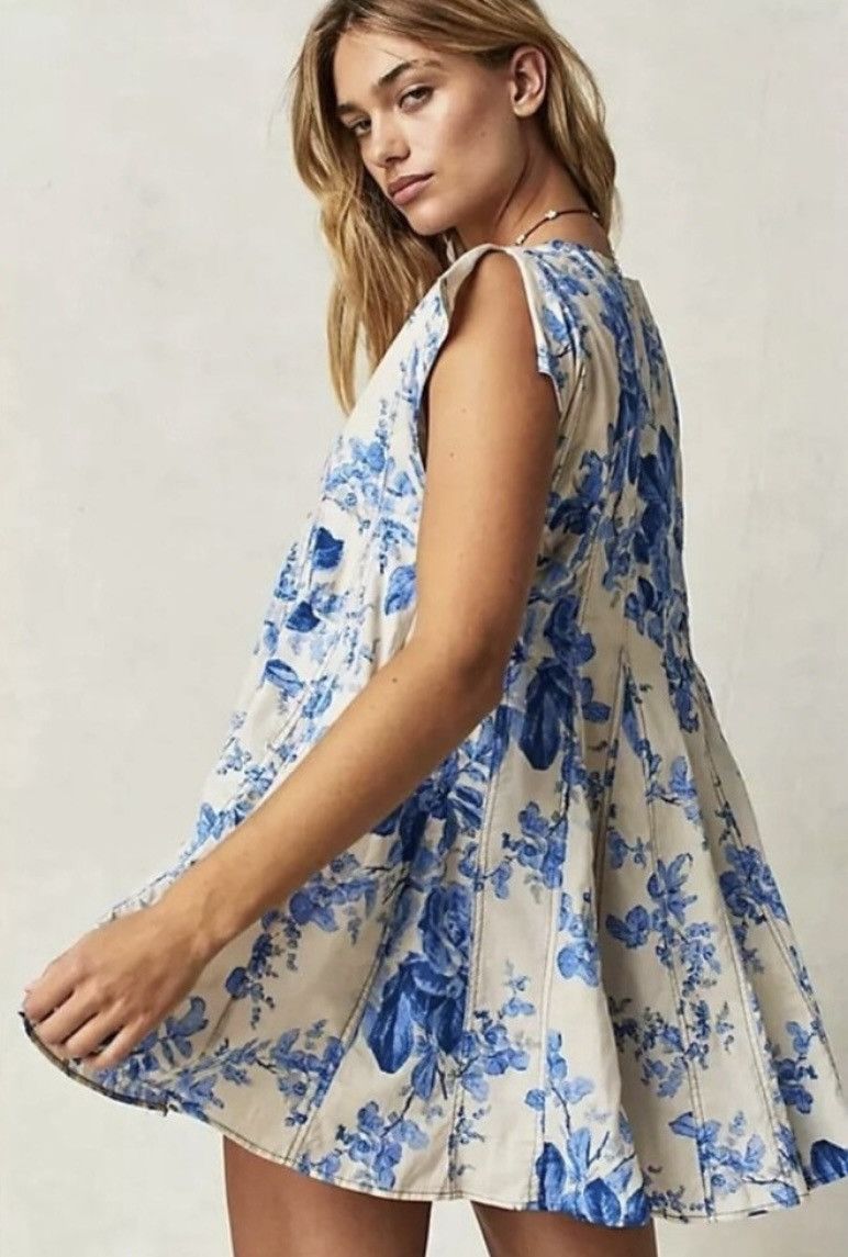 Free People Free people Sully Floral mini dress Size M / US 6-8 / IT 42-44 - 2 Thumbnail