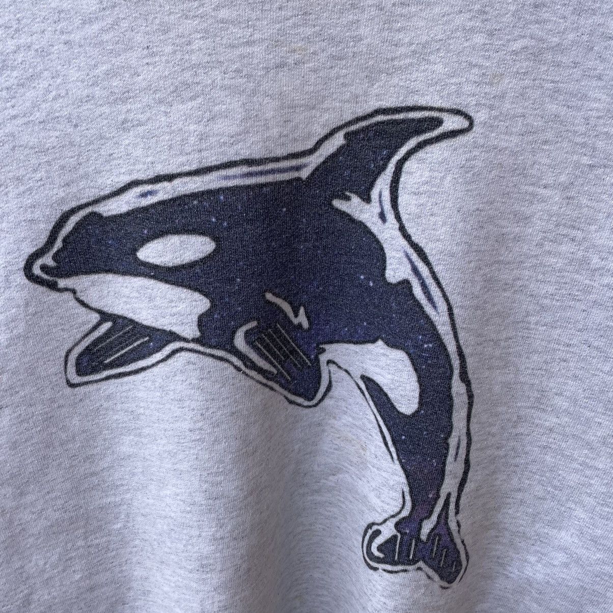 Habitat × Hanes × Vintage 🔥Vintage 90s Big Killer Whale Image Habitat Sweatshirts Size US M / EU 48-50 / 2 - 5 Thumbnail