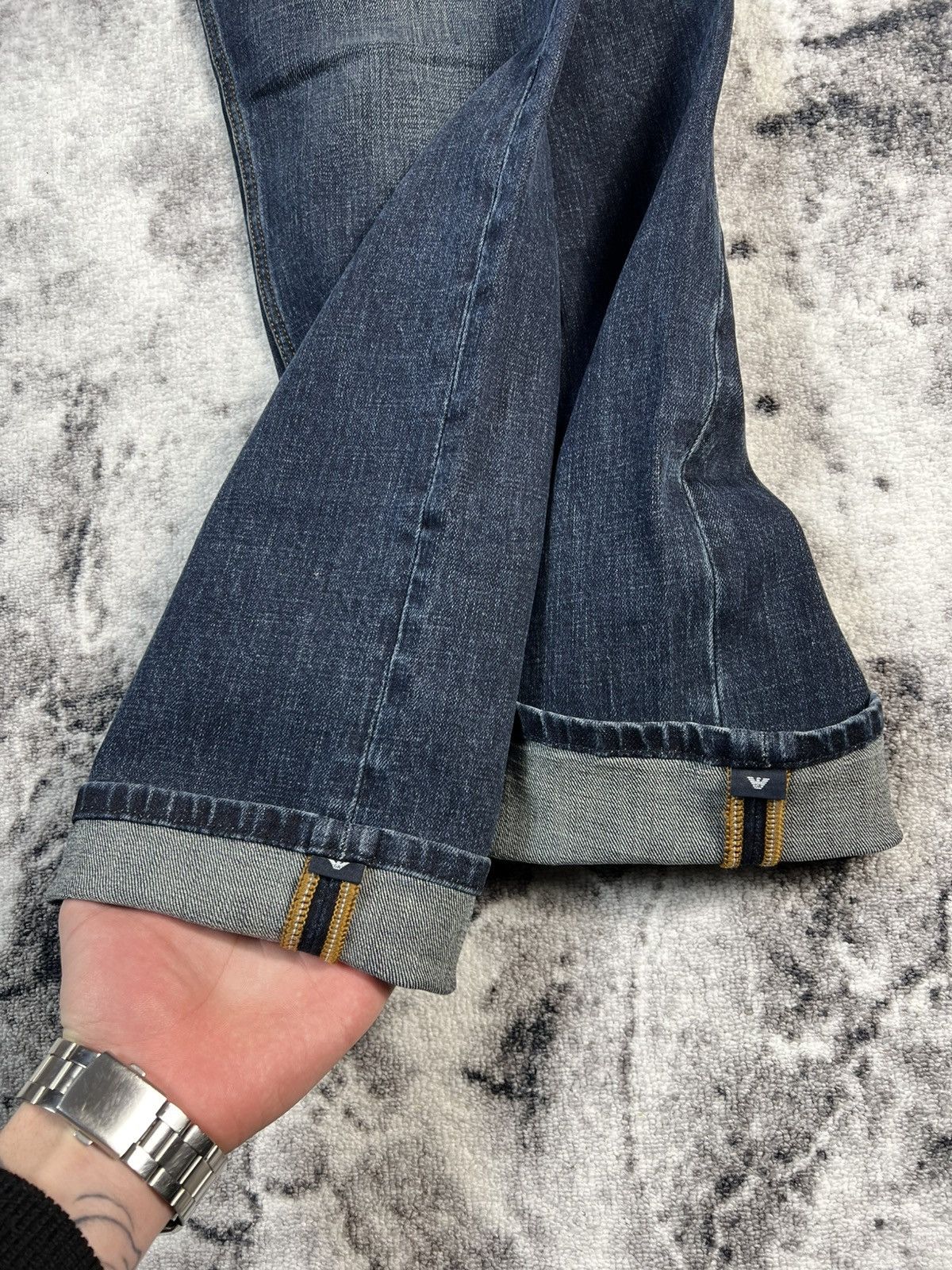 Emporio Armani Armani Jeans Selvedge Denim Size US 32 / EU 48 - 23 Thumbnail