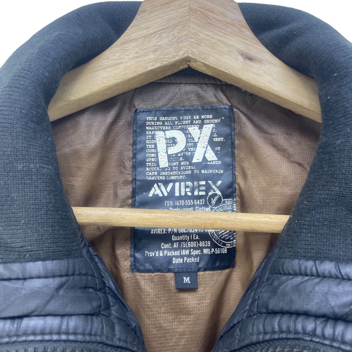 Avirex Avirex Quilted Bomber Style Jacket Size US S / EU 44-46 / 1 - 21 Thumbnail