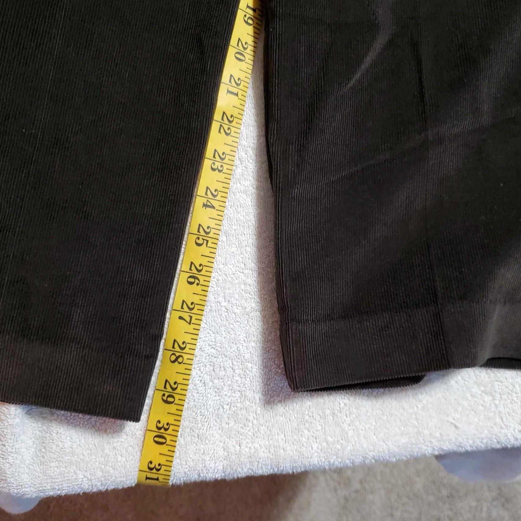 Lands' End VINTAGE Lands' End Pants Men 36x29 Corduroy Khaki Tan Classic Chino Straight Pockets Classic Fit Brown Mens Size US 36 / EU 52 - 4 Thumbnail