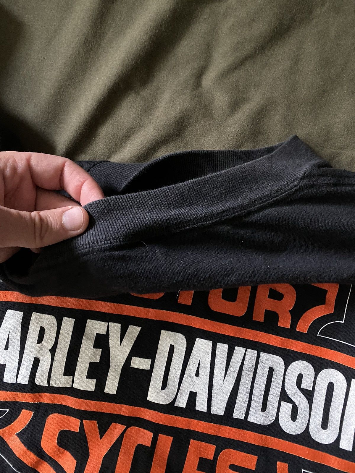 Harley Davidson × Vintage Harley-Davidson Choppers Vintage Rare 3D Print USA Eagle Tee Size US L / EU 52-54 / 3 - 10 Thumbnail
