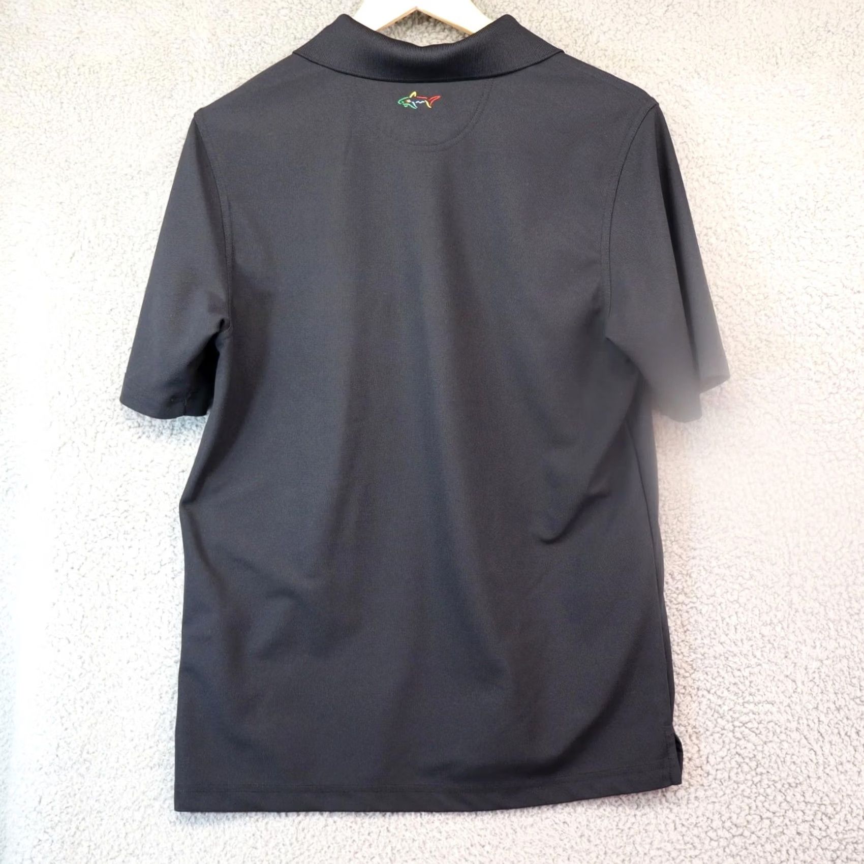 Vintage Greg Norman Play Dry Polo Shirt Short Sleeve Men Small Black Size US S / EU 44-46 / 1 - 4 Thumbnail