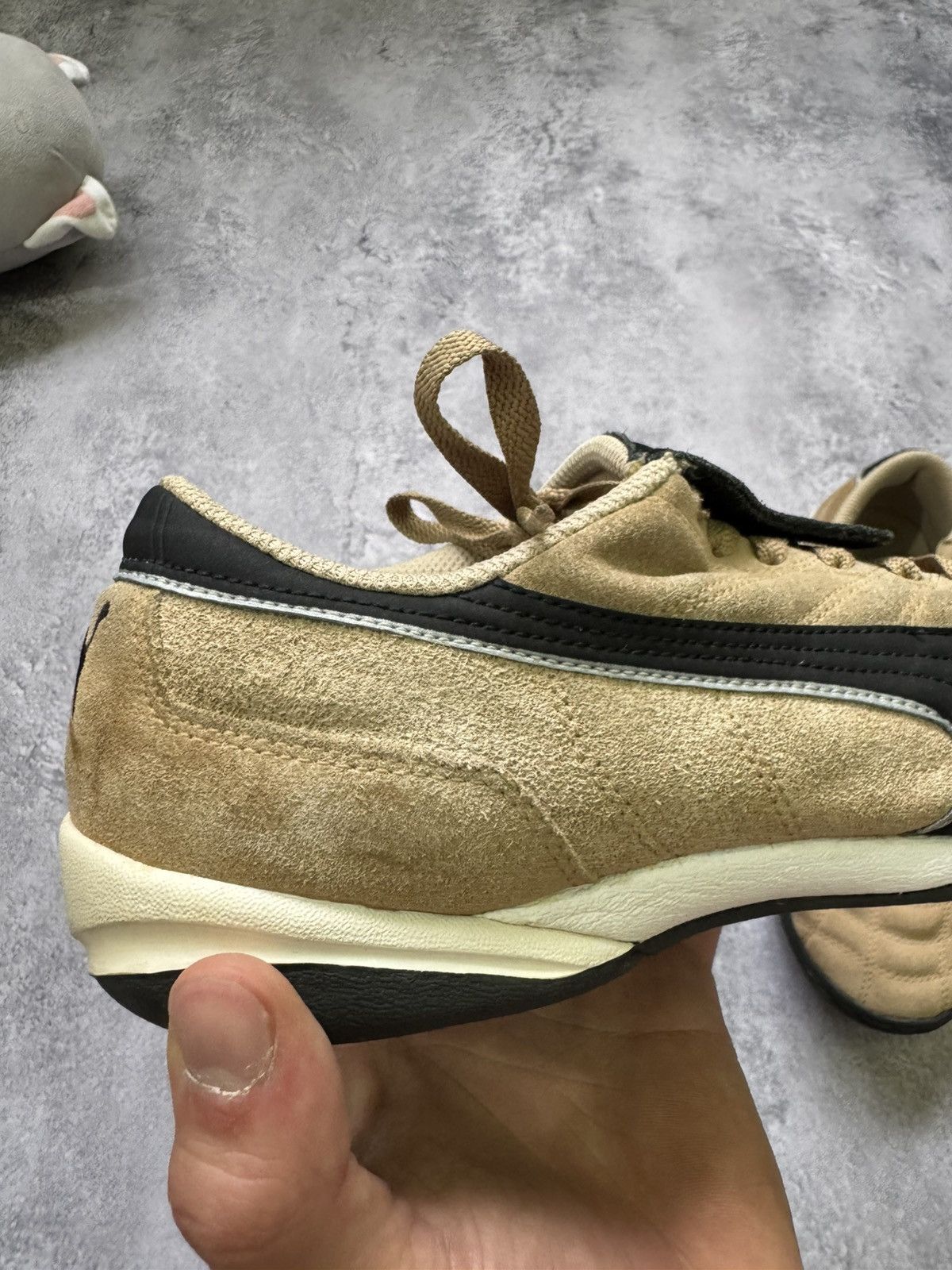 Puma × Vintage Vintage Puma Speedcat Beige Hype Sneakers Streetwear Rare Size US 7.5 / EU 40-41 - 7 Thumbnail