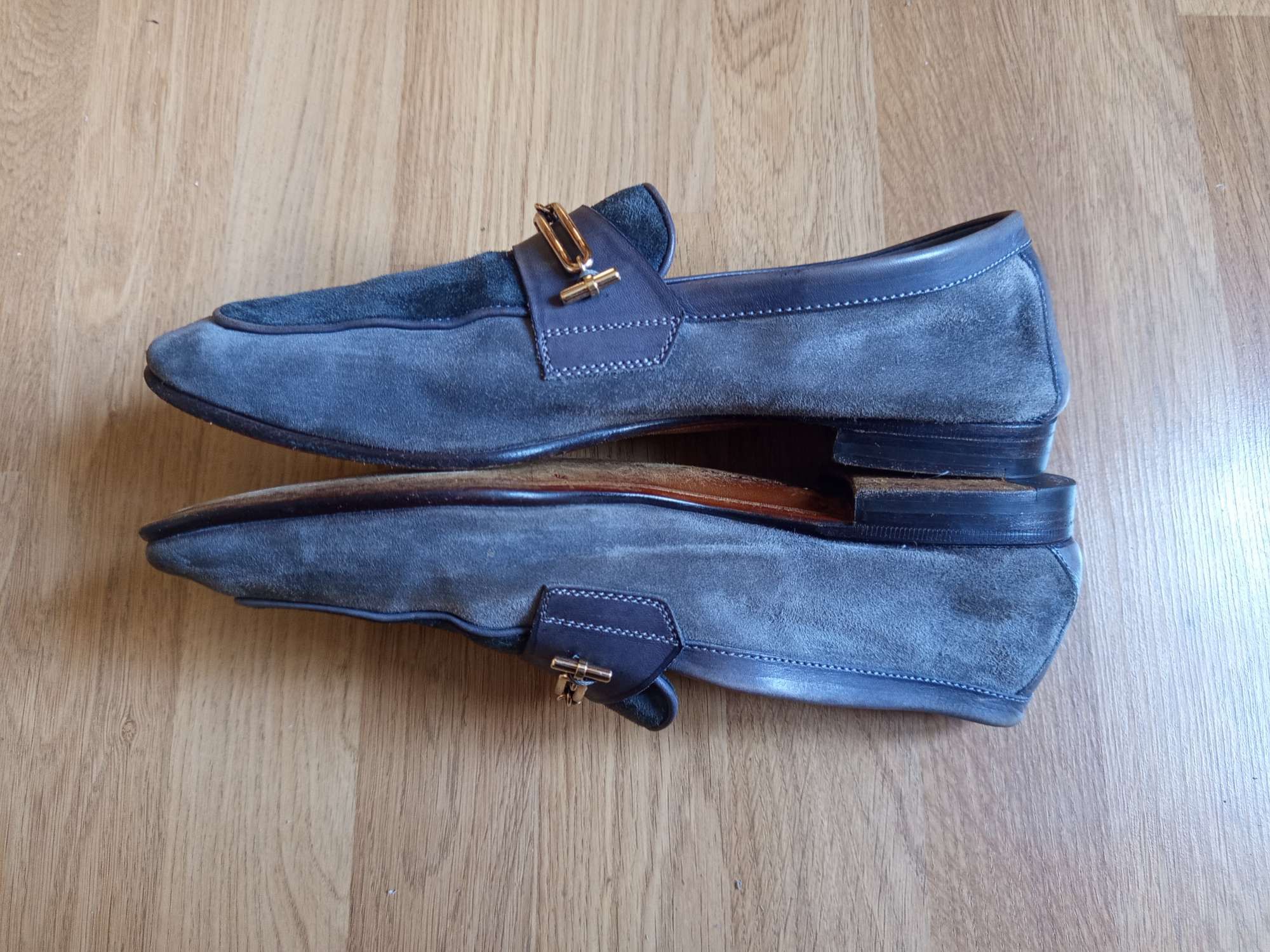 Other MaxVerre Loafers Men's Suede Shoes Blue 40 EU, 7,5 US Size US 7.5 / EU 40-41 - 3 Thumbnail