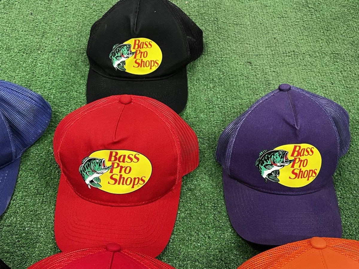 Bass Pro Shops 10 Bass Pro Shops Trucker Hats Size ONE SIZE - 4 Thumbnail