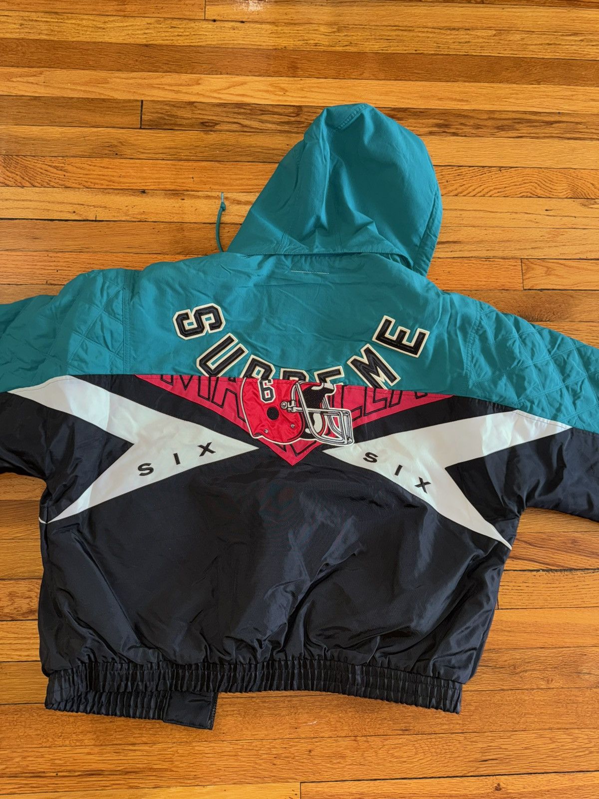 Maison Margiela × Supreme Supreme®/MM6 Maison Margiela Split Stadium Jacket XL Size US XL / EU 56 / 4 - 5 Thumbnail