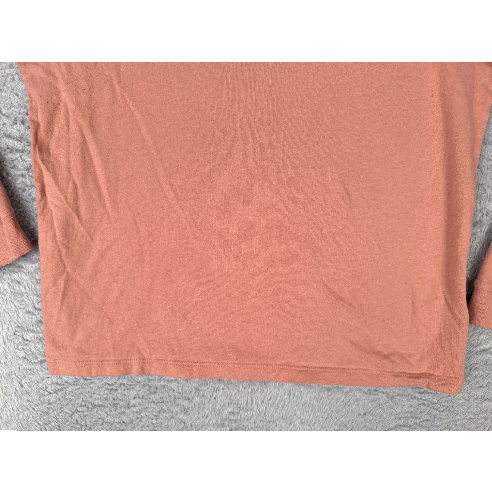 The North Face The North Face Shirt Women Medium Pink Long Sleeve Crew Neck 100% Cotton Size M / US 6-8 / IT 42-44 - 5 Thumbnail