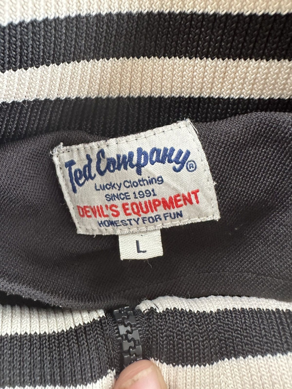 Japanese Brand × Tedman TEDMAN FUKUMEN TOKYO JAPAN SWEATER Size US L / EU 52-54 / 3 - 7 Thumbnail