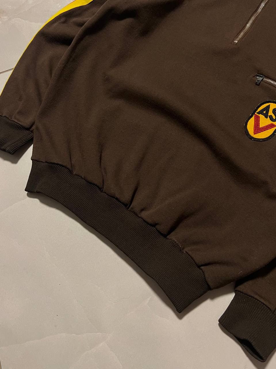 Vintage VTG 70s East German Army Track Top Training Gym Pull Over Size US M / EU 48-50 / 2 - 3 Thumbnail