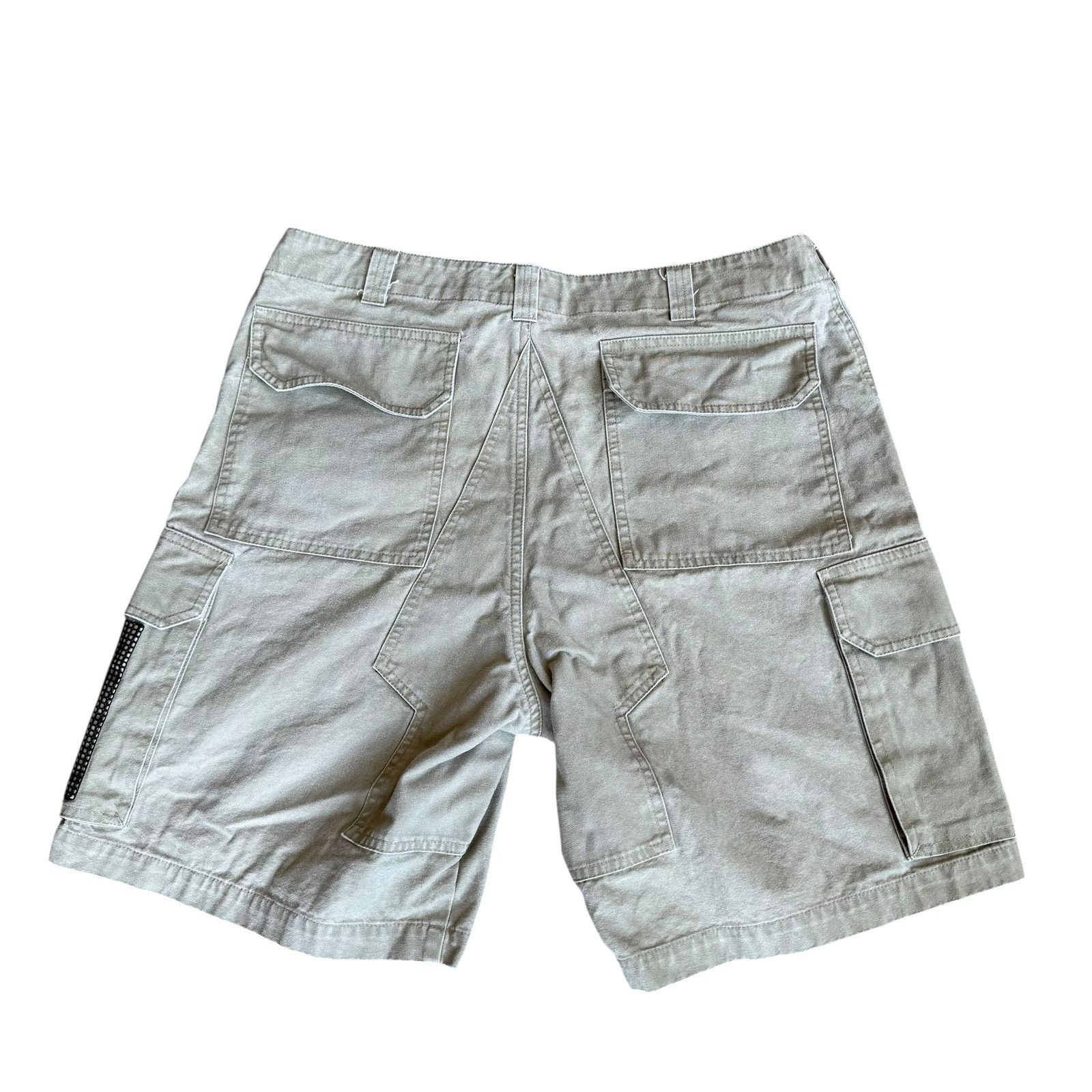 Vintage Vintage 90s Focus Cargo Shorts Mesh Pocket Mens 32 Size US 32 / EU 48 - 4 Thumbnail