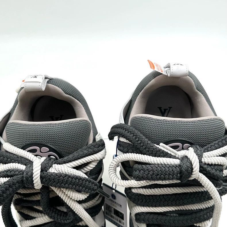 Louis Vuitton Louis Vuitton Skate black and white grey bread sneakers Size US 6 / IT 36 - 5 Thumbnail