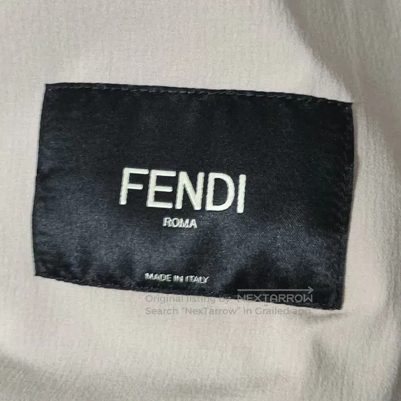 Fendi Fendi 24' Logo printed zip-up jacket Size US S / EU 44-46 / 1 - 6 Thumbnail