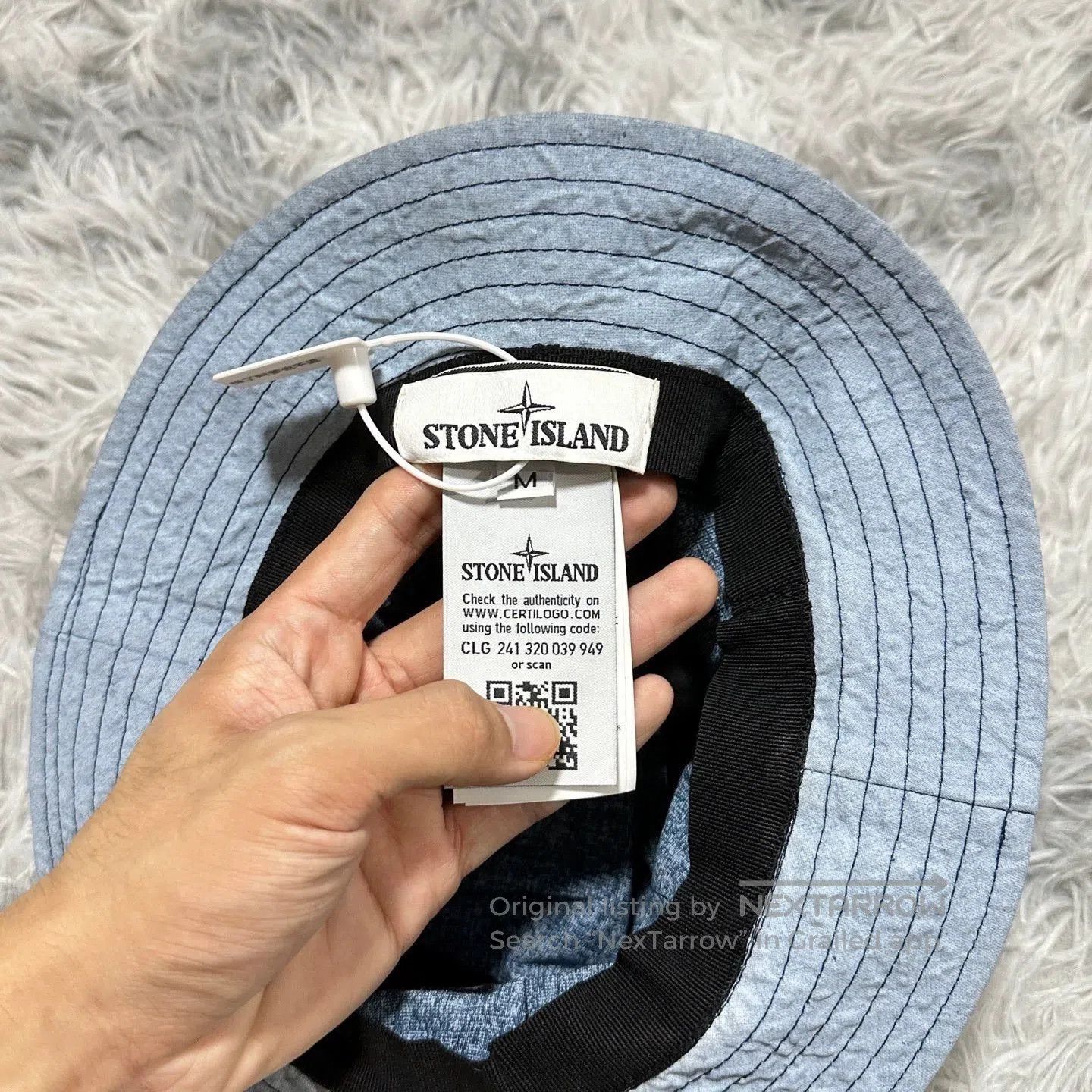 Stone Island stone island fishermen hat in light gray. Size ONE SIZE - 5 Thumbnail