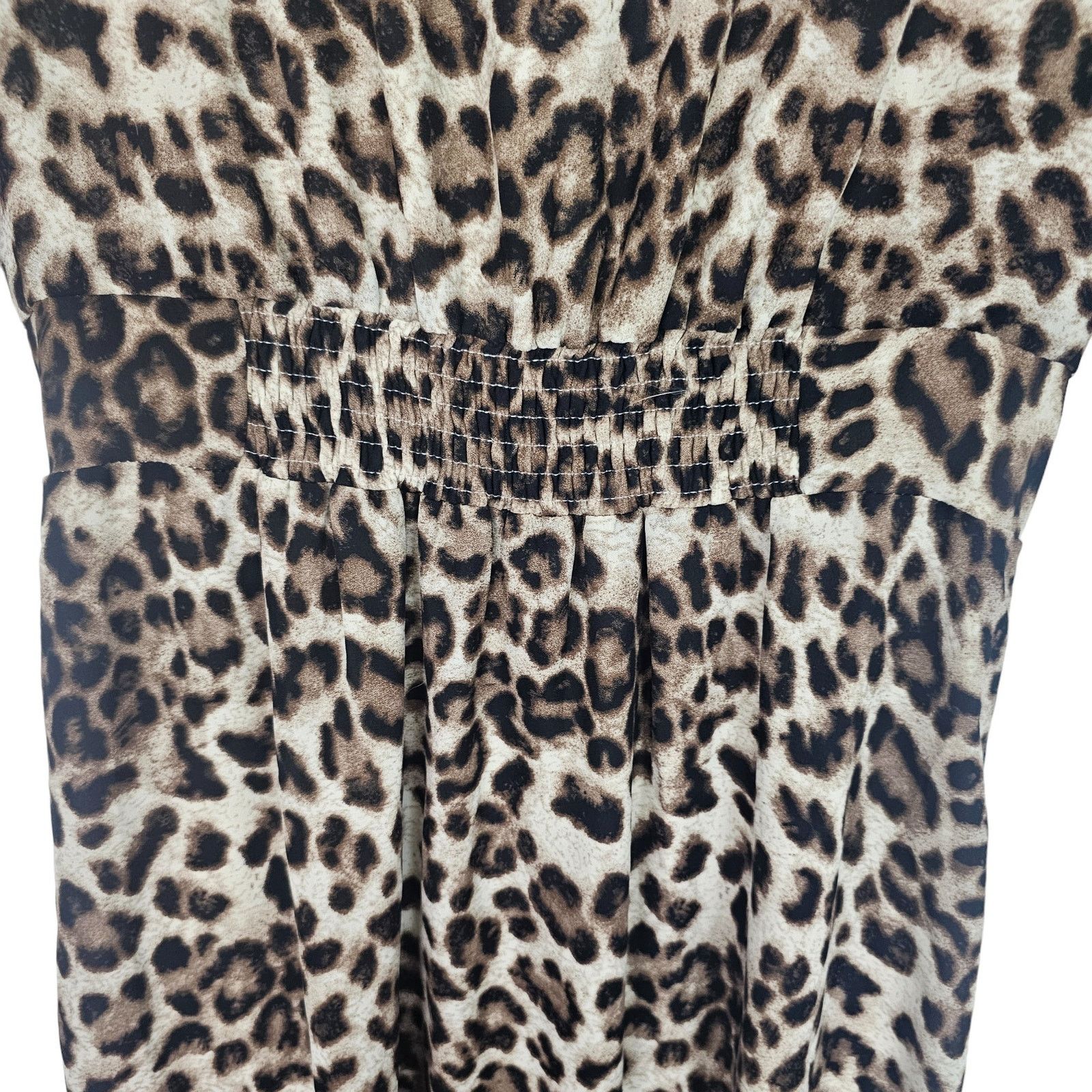ASTR The Label ASTR The Label Womens Leopard Print Midi Dress Sz M Mob Wife Size M / US 6-8 / IT 42-44 - 11 Thumbnail