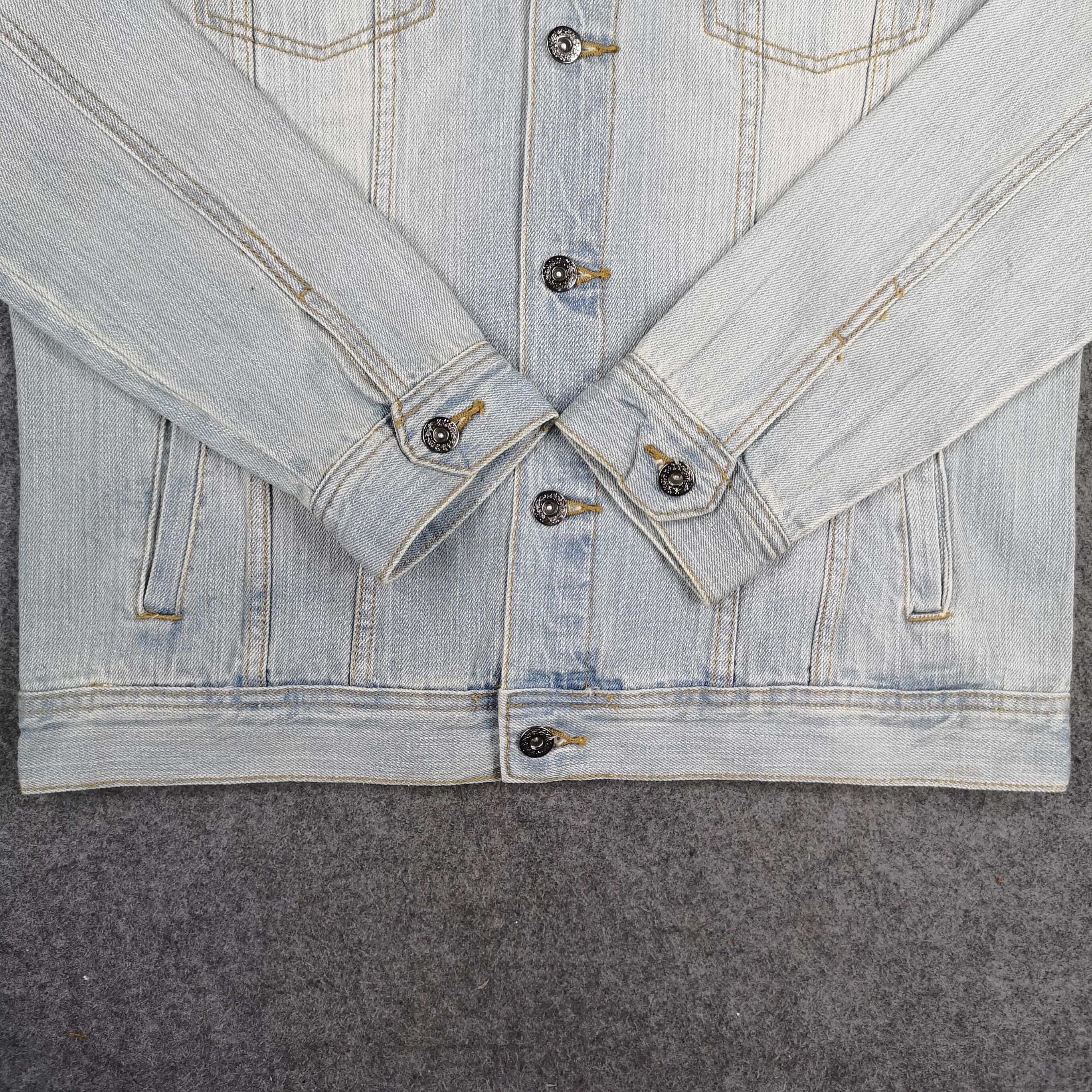 Japanese Brand Japanese Brand Nylous Jeans Light Blue Denim Trucker Jacket Size US L / EU 52-54 / 3 - 4 Thumbnail