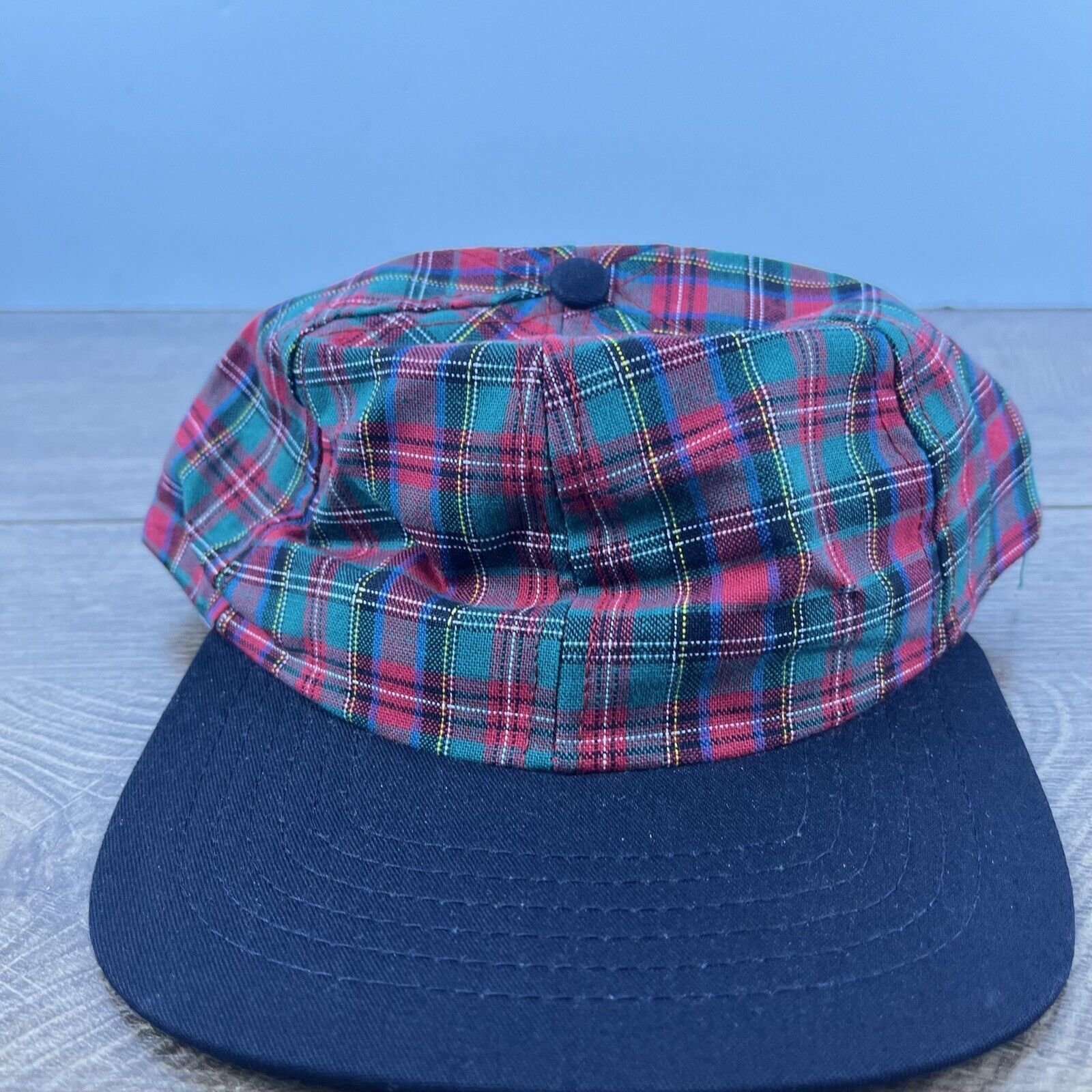 Other Christmas Hat Red Green Snapback Hat Red Cap Hat Adjustable Size ONE SIZE - 1 Thumbnail