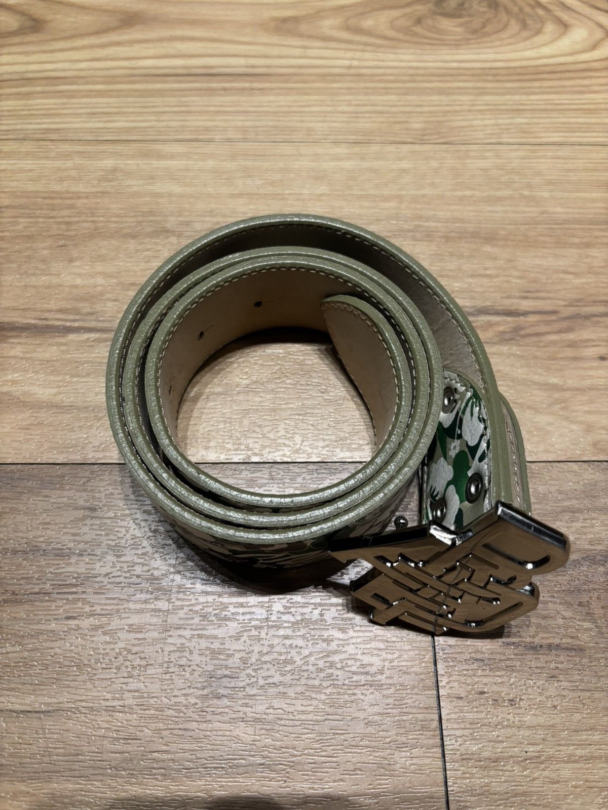 Bape Bape Aloha Camo Belt Size 30 - 3 Thumbnail