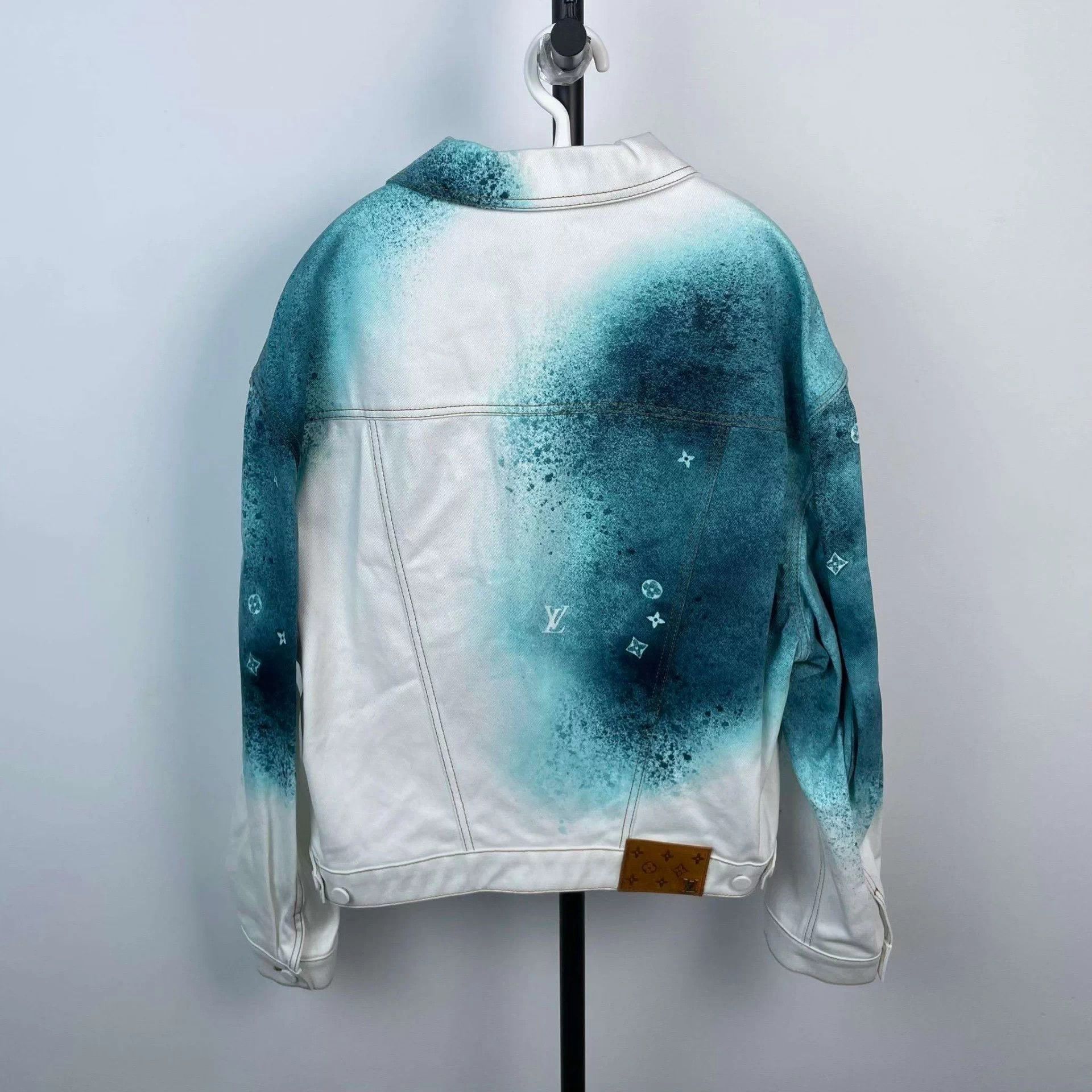 Louis Vuitton LV Denim Jacket Blue Size 50 Size US M / EU 48-50 / 2 - 2 Thumbnail