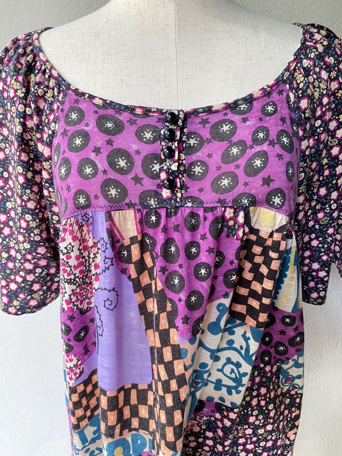 Tsumori Chisato TSUMORI CHISATO printed multicolor blouse Size M / US 6-8 / IT 42-44 - 14 Thumbnail