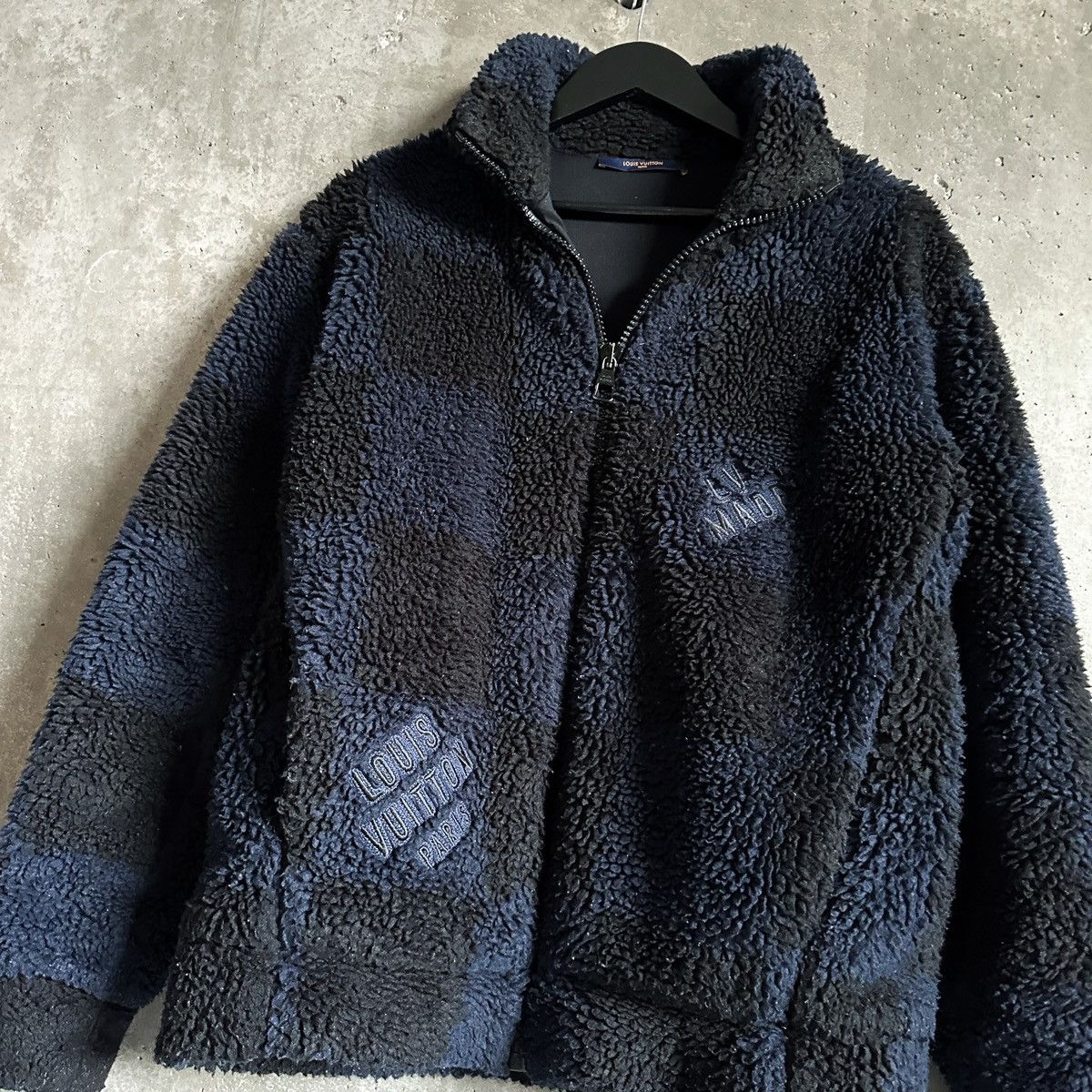 Louis Vuitton × Nigo LV x Human Made x Nigo LV2 Damier Sherpa Fleece Jacket Size US M / EU 48-50 / 2 - 4 Thumbnail