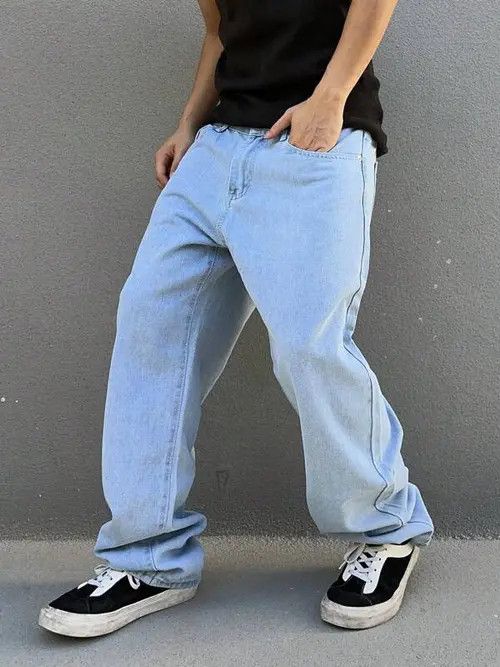 Jean Skater Denim Jeans Baggy Size US 32 / EU 48 - 3 Thumbnail