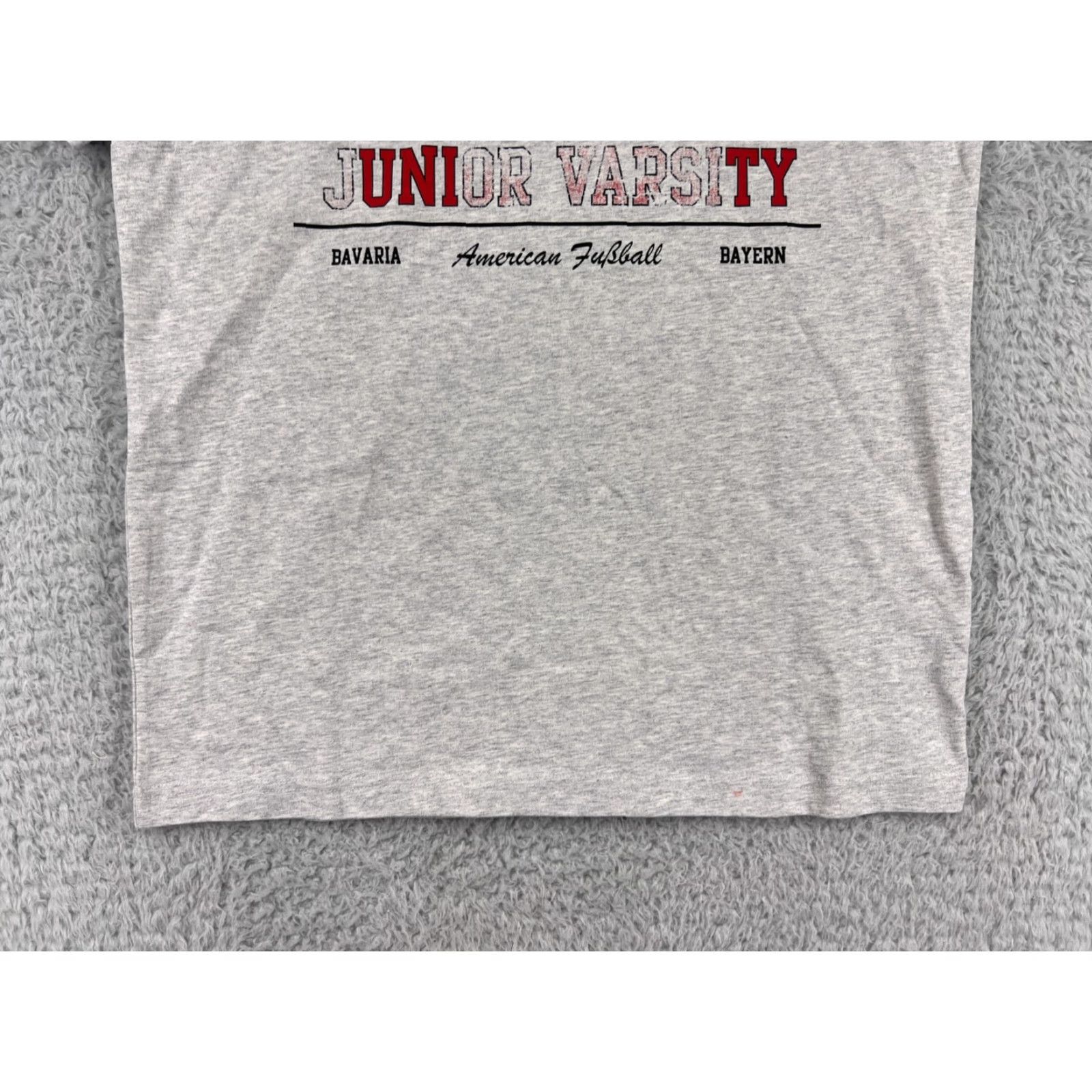 Adidas Adidas Shirt Mens Small Gray Herzogenaurach Germany Varsity Cotton Shirt Size US S / EU 44-46 / 1 - 6 Thumbnail