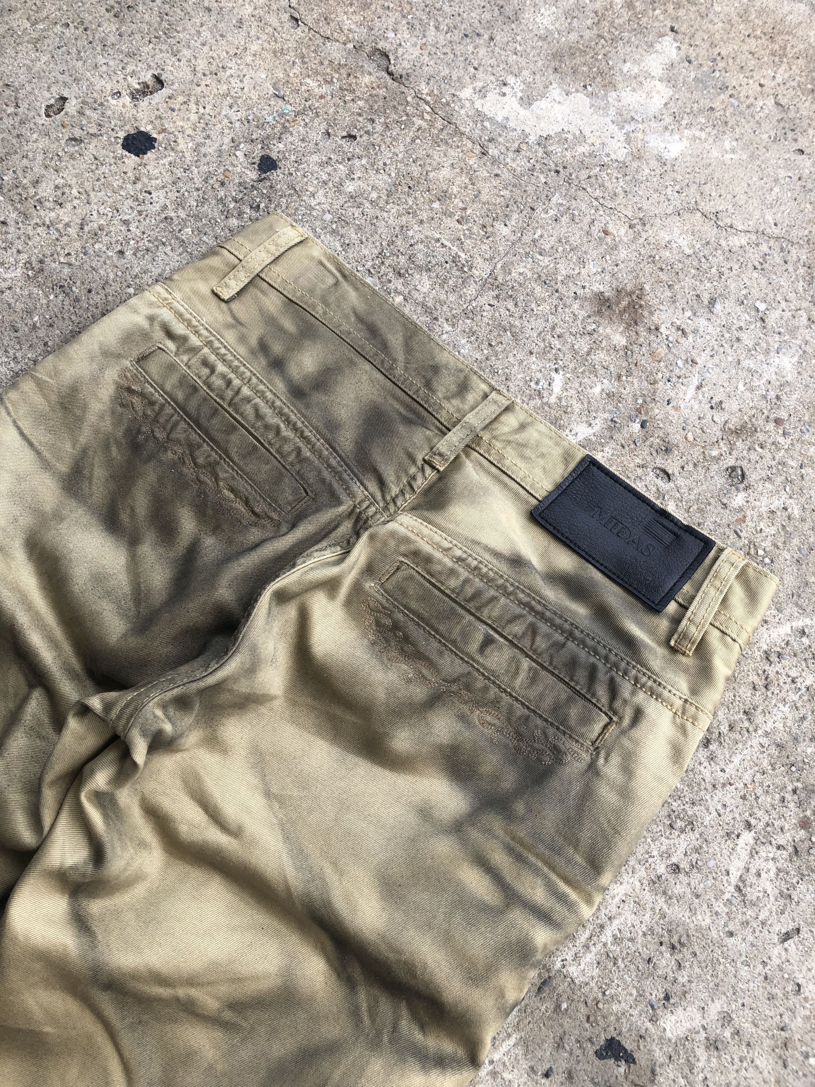 If Six Was Nine × Japanese Brand × Le Grande Bleu (L.G.B.) Midas Clawmark Flare Pants Size US 30 / EU 46 - 6 Thumbnail