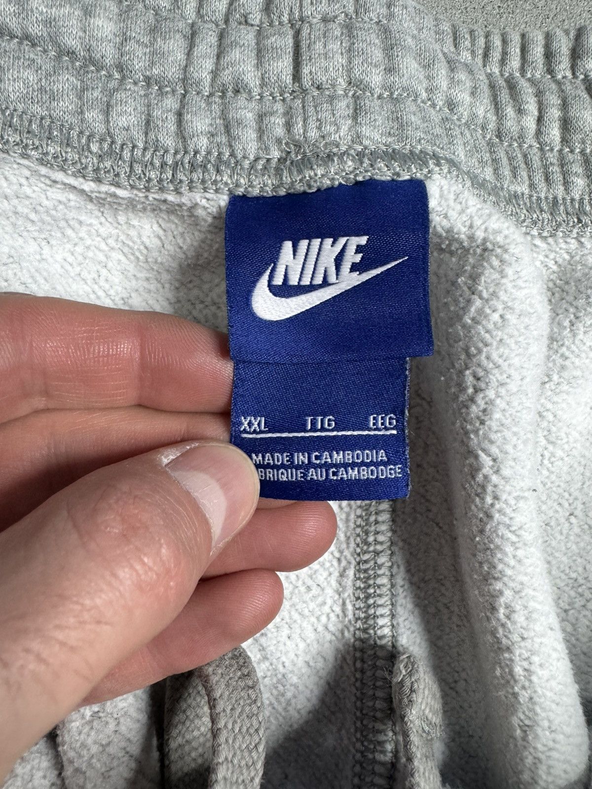 Nike × Vintage Vintage Nike Gray Cotton Baggy Tracksuit XL Size US XL / EU 56 / 4 - 8 Thumbnail