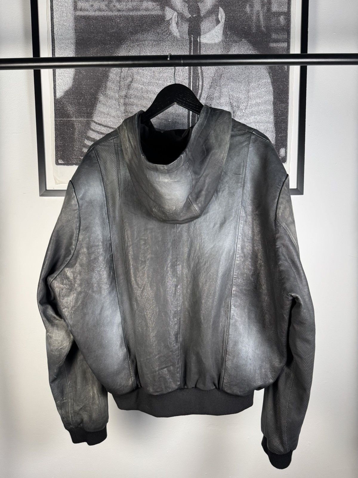 ALEXANDER DIGENOVA INSANE 2024 AGED SHEEPSKIN ASSEMBLAGE PANEL JACKET BRAND Size US L / EU 52-54 / 3 - 6 Thumbnail