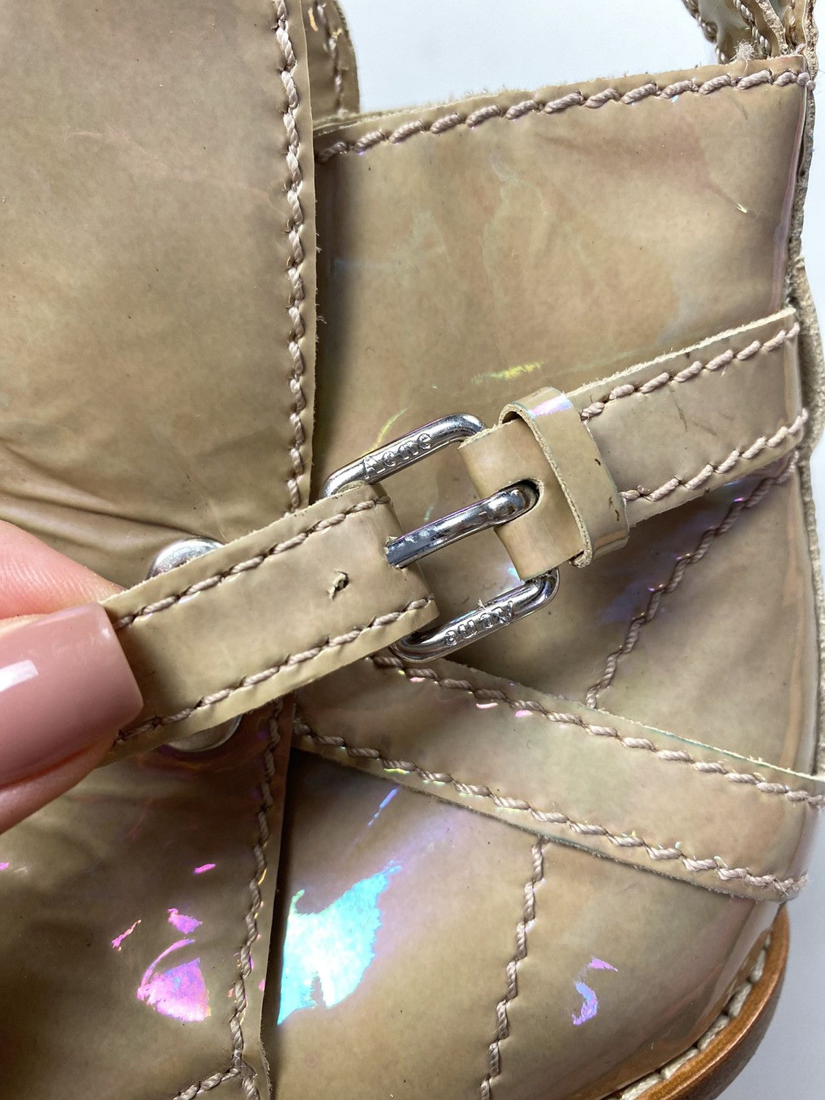 Acne Studios Acne Studios ladies leather heels boots size 40 Size US 10 / IT 40 - 21 Thumbnail