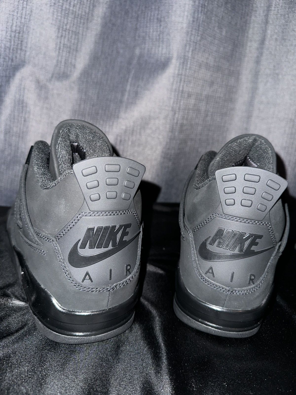 Jordan Brand JORDAN 4 BLACKCATS SIZE 12 NEVER WORN‼️ Size US 12 / EU 45 - 6 Thumbnail