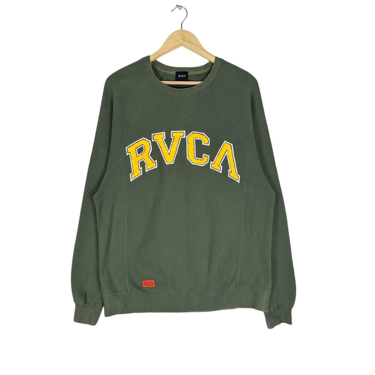 RVCA RVCA SKATEBOARD CREWNECK SWEATSHIRT Size US L / EU 52-54 / 3 - 1 Thumbnail