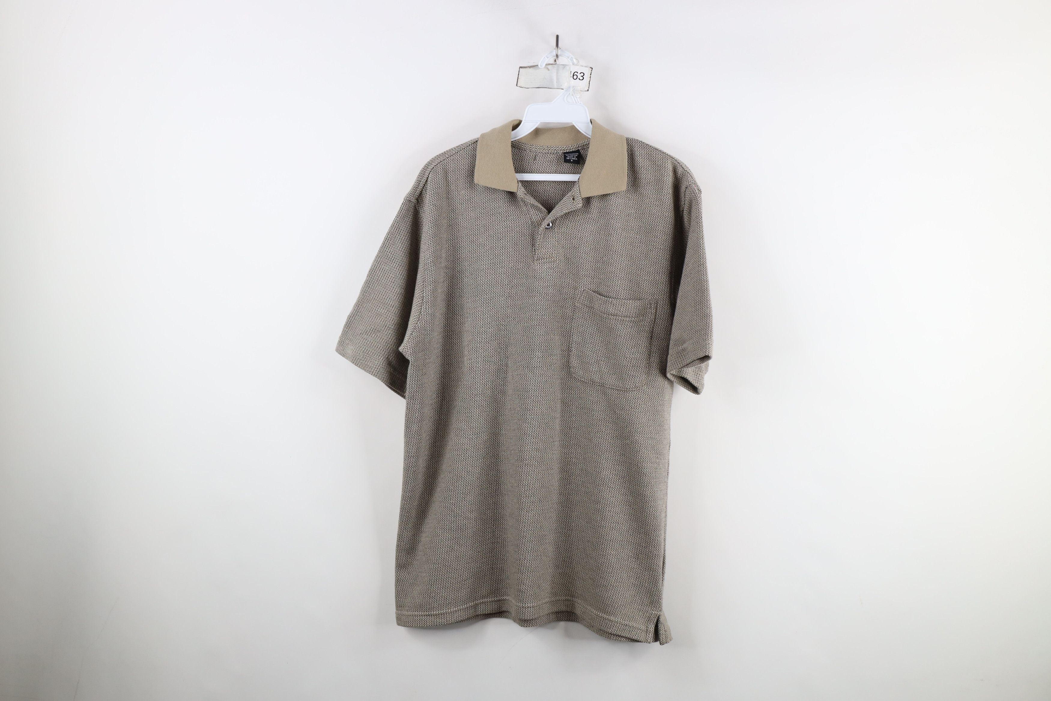Vintage Vintage 90s Streetwear Knit Short Sleeve Collared Polo Shirt Size US S / EU 44-46 / 1 - 1 Thumbnail
