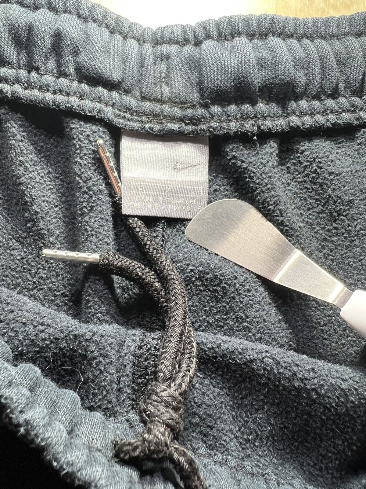Nike Y2K Nike Sweatpants Embroidered Swoosh Grey Tag Faded Sz L Size US 32 / EU 48 - 7 Thumbnail