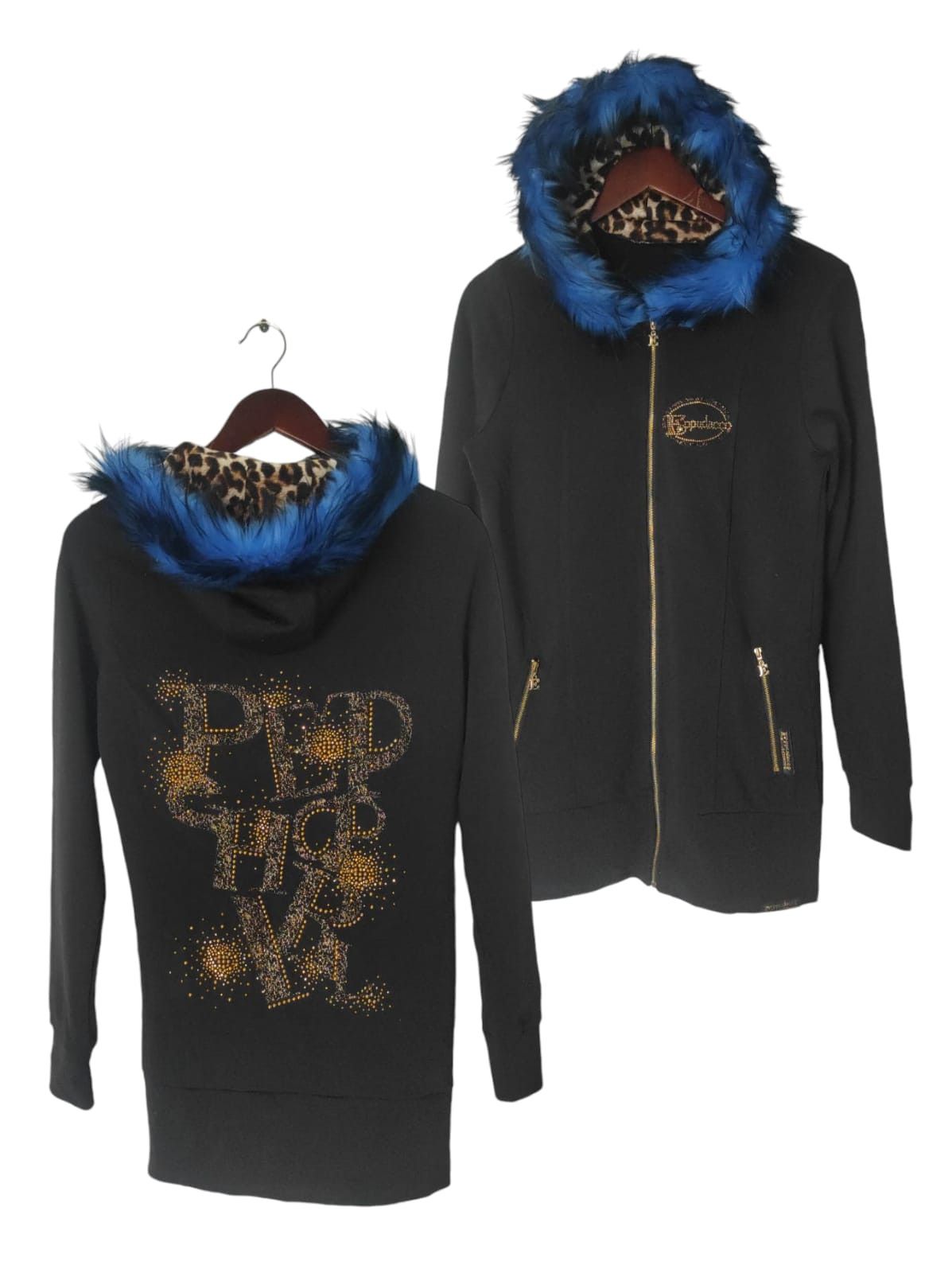 Hysteric Glamour Leopard Zip Fur Hoodie Eppudacco Size S / US 4 / IT 40 - 1 Thumbnail