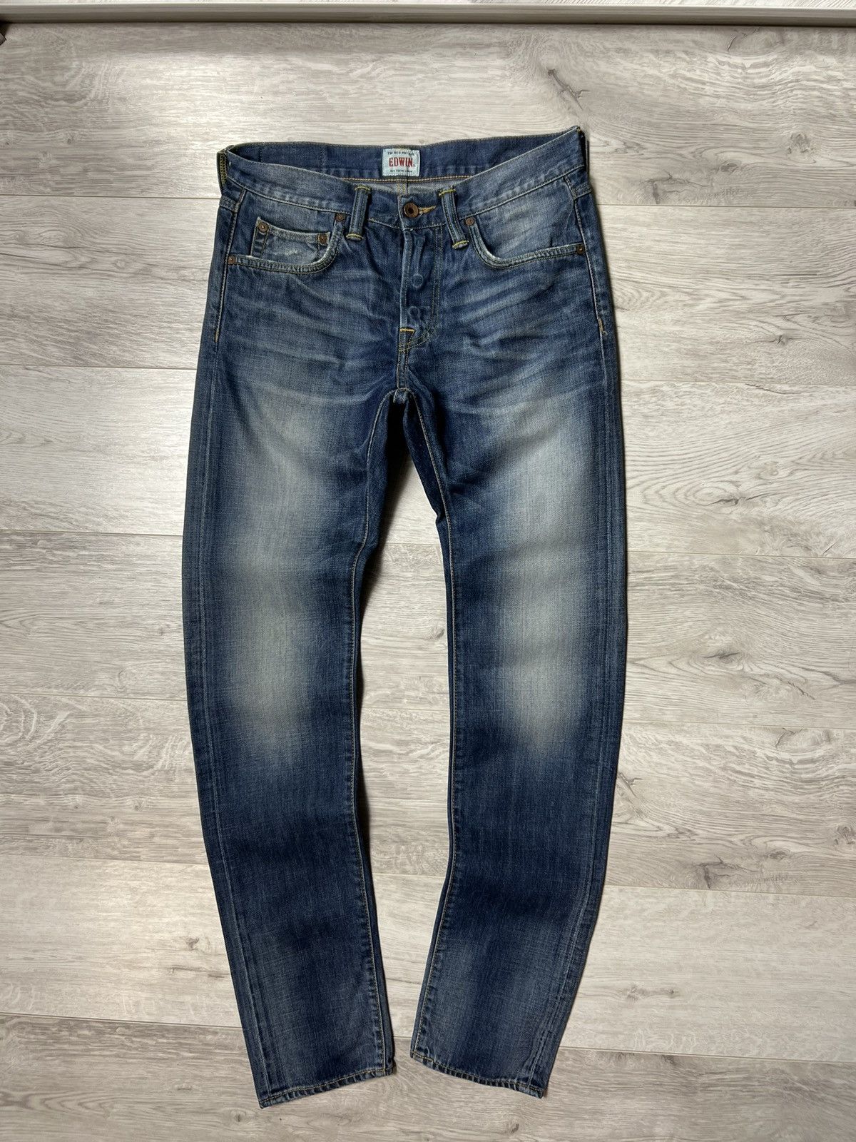 Edwin Edwin ED-55 Relaxed Tokyo Japan Jeans Denim Pants Size US 30 / EU 46 - 7 Thumbnail