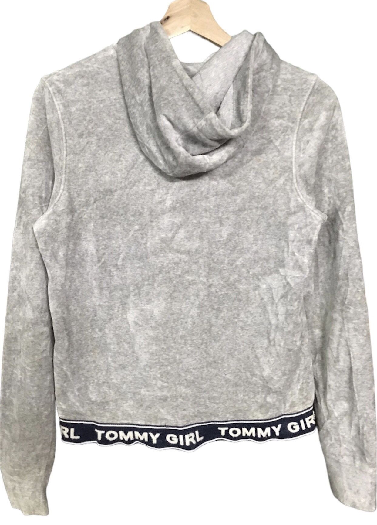 The Unbranded Brand Tommy Girl Hoodie Snap Button Size XS / US 0-2 / IT 36-38 - 2 Thumbnail