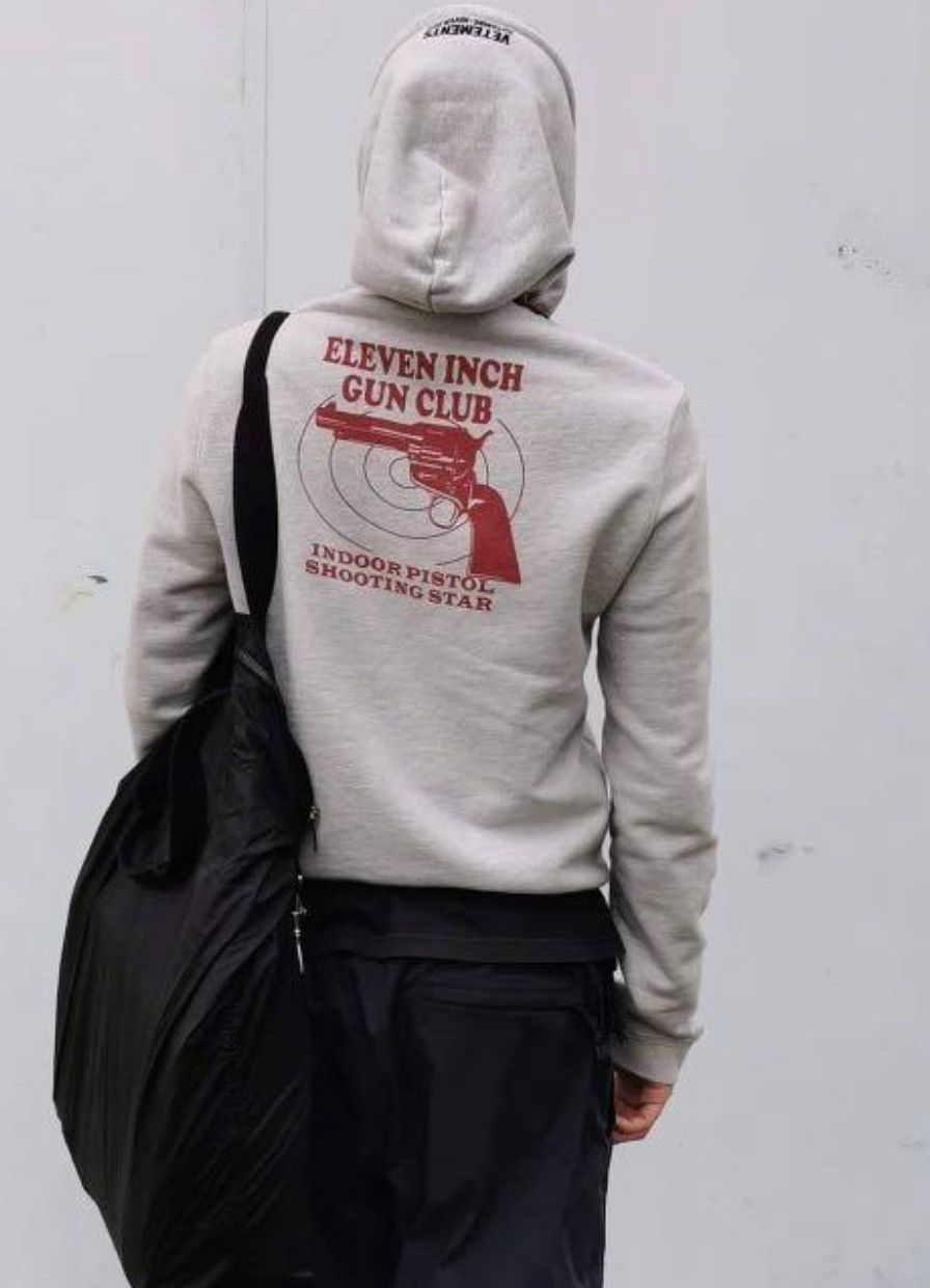 Zip Hoodie Vetements Eleven Inch Gun Club AW16 Vetements Eleven
