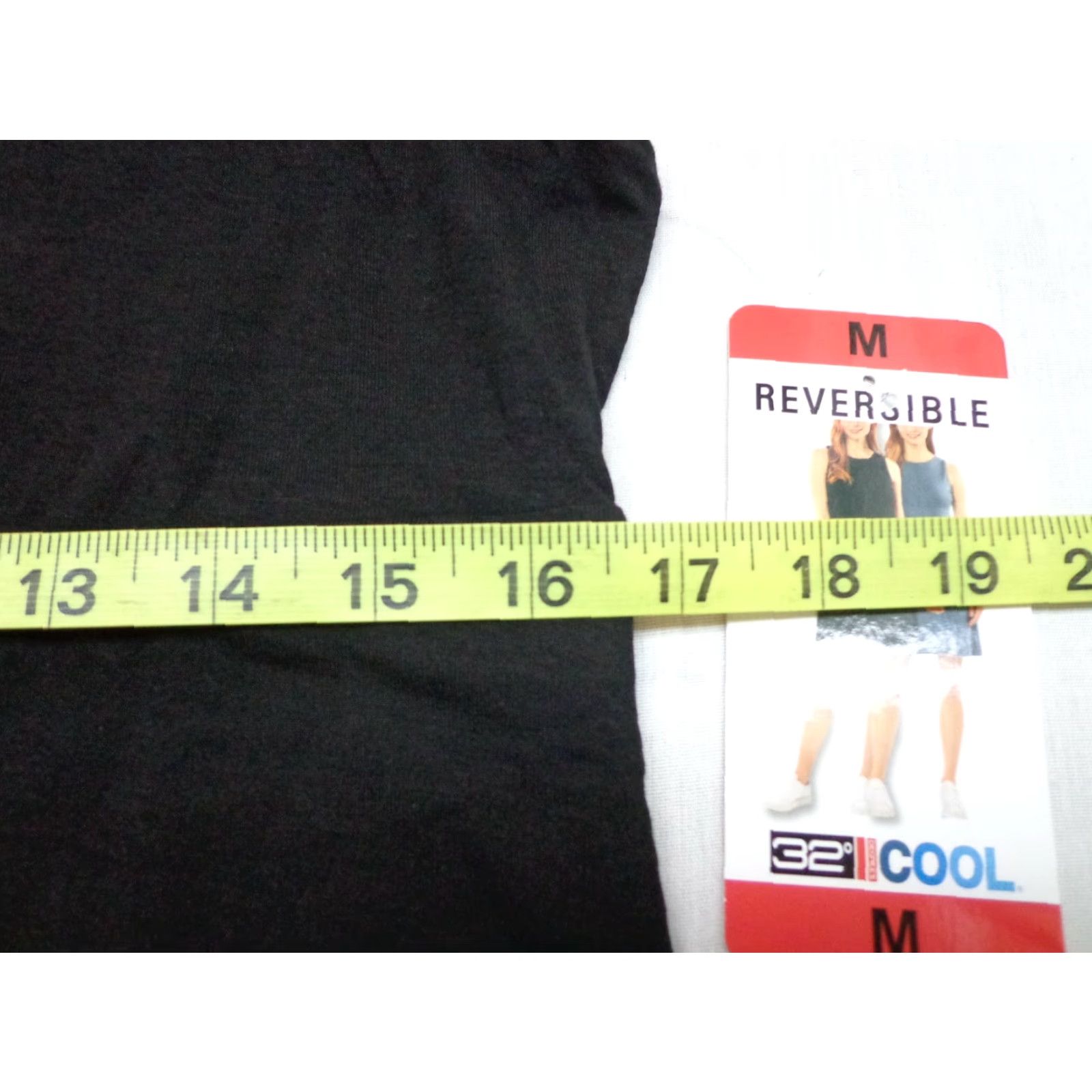 Vintage 32 Degrees Dress Reversible BLACK INDIGO MEDIUM Women Knee Length 32 Degrees Regular Size M Ladies 93% Rayon 7% Spandex Size M / US 6-8 / IT 42-44 - 7 Thumbnail